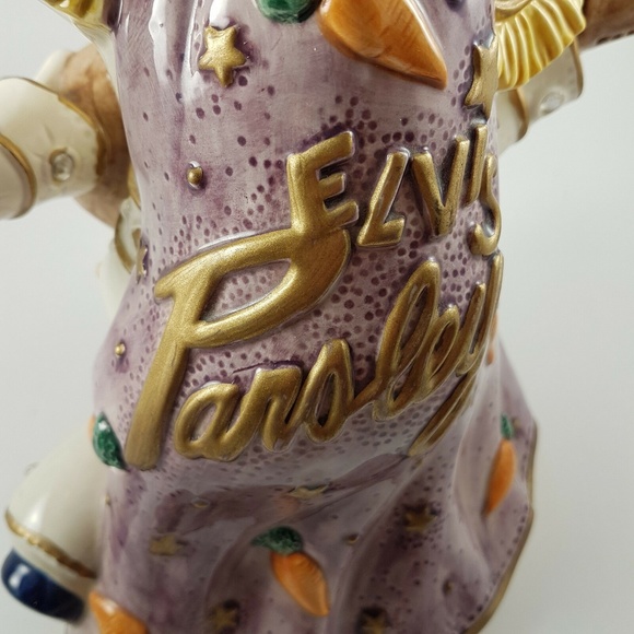 Elvis Presley Fitz & Floyd Sock Hoppers Porcelain - Picture 8 of 8